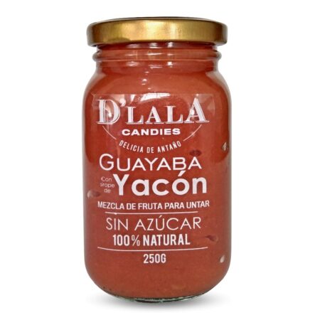 Mermelada de Guayaba con Yacón dlalacandies frontal