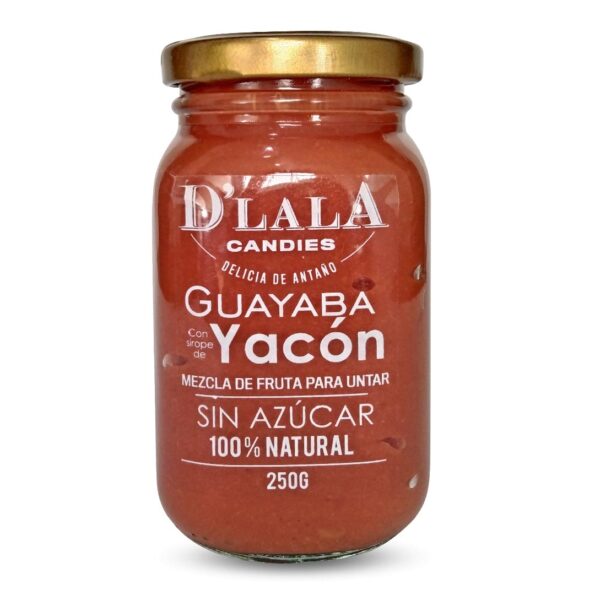 Mermelada de Guayaba con Yacón dlalacandies frontal